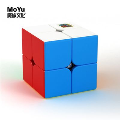 MoYu 2x2x2 Cube Speed MeiLong 2x2 Mini Pocket Magic Cube Profession Cube Education Toy Speed 2x2 Magic Cube Moyu 2x2