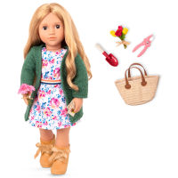 Our Generation (OG Doll) Activity Doll - GARDEN DOLL WITH ACCESSORIES, SAGE ตุ๊กตาโอจี ตุ๊กตาเด็กผู้หญิง เซจ พร้อมอุปกรณ์