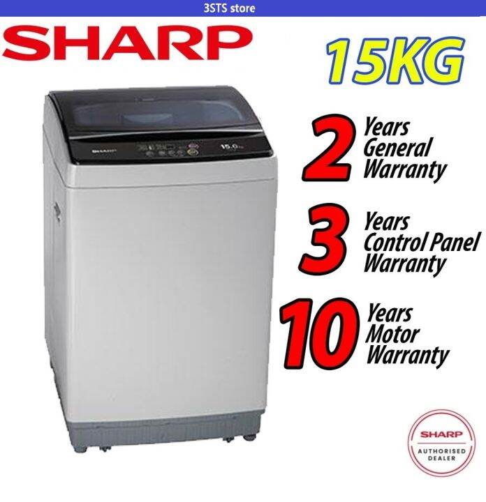 mesin basuh sharp esx156