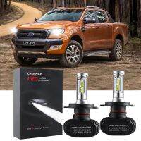 2ชิ้น X แสงโคมไฟ LED ฮาโลเจนไฟหน้าหลอดไฟสีขาวสำหรับ Ford Ranger T6 2012-ปัจจุบัน