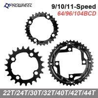 Prowheel MTB 3 Velocità Corona 8 9 10 11 Velocità 22/32/42T Corona 22/32/44T Pignone 22/30/40T Guarnitura 64/96/104 BCD