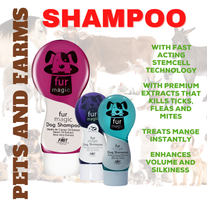 FUR MAGIC DOG SHAMPOO BLUE Lazada PH