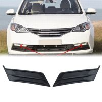 1Pair Car Front Bumper Fog Light Cover Bezel Fog Lamp Grille Daytime Running Light Frame for SAIC ROEWE MG 360