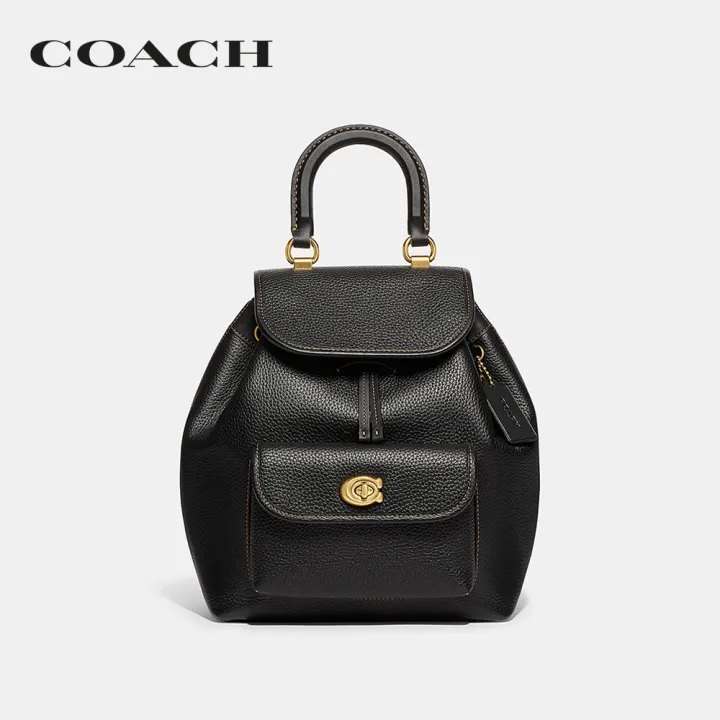coach-กระเป๋าเป้ผู้หญิงรุ่น-riya-backpack-สีดำ-ci124-b4-bk