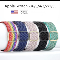 สายสําหรับแอปเปิ้ลวอช สายนาฬิกา Applewatch สายไนลอนสําหรับ Watch 7 Se 6 5 4 3 2 1 38/40/41/42/44/45mm