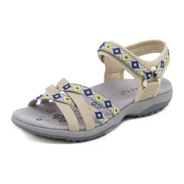 Buy FASHIMO comfort Women's Heel Sandals, Comfort Slip-on Light Weight  Slingback Casual Walking Sandals RK2-Grey-36 at Amazon.in