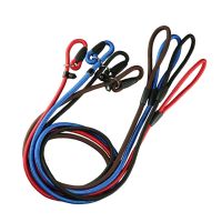 bjh►♂  130cm Dog Round Rope Lead Adjustable Collar Leash for Small Dogs Training P Walking Pets Leads