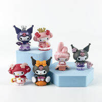 ใหม่ Sanrio Merlot Kulomi Four Seasons Story ตุ๊กตาของขวัญ diy ขายส่งเครื่องประดับเบเกอรี่