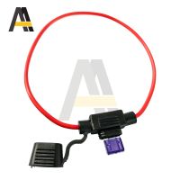 Small No 16 Wire 20cm Waterproof Car Insert Fuse Holder 20A 16AWG Fuse Holder with cap Waterproof Flame Retardant Fuses Accessories