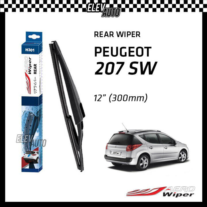 Peugeot 207 SW AERO Rear Windscreen Wiper 12" (300mm) Lazada