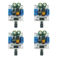 4ชิ้น72W DC6V-48V 0-3A แผงตัวปรับให้คงที่ที่จับโมดูลควบคุมไดรเวอร์ LED หรี่แสง TTL PWM