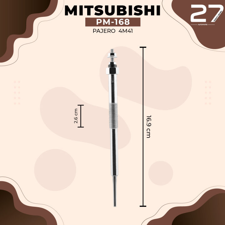 หัวเผา-mitsubishi-pajero-เครื่อง-4m41-di-11v-12v-ตรงรุ่น-100-pm-168-top-performance-japan-มิตซูบิชิ-ปาเจโร่-me203539