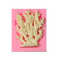 Sea Coral Shape Cake Decoration Decorating Tools Sugar Cake Silicone Mold Cake Decoration Tool Chocolate Mold