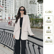 Áo blazer cổ cách điệu phối viền sang chảnh Calie AB034