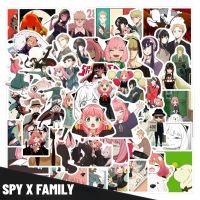 50 ชิ้น SPY x FAMILY สปาย เอ็ก แฟมิลี่ สติกเกอร์ มีกาวในตัว สําหรับตกแต่งผนัง โน้ตบุ๊ก แล็ปท็อป