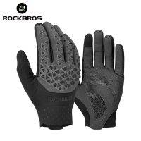 hotx【DT】 ROCKBROS Cycling Gloves Road Motobike Accessory