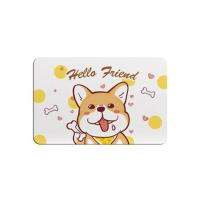 พรมหิน 39X60CM.DOG HELLO FRIEND
