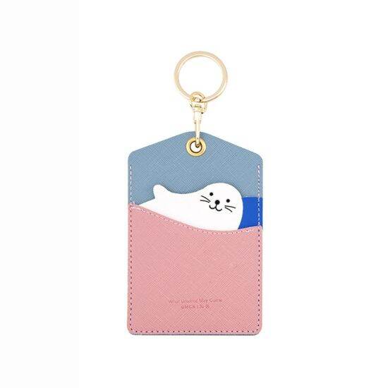 Hamilti móc khóa túi poodle keychain giấy phép lái xe thang máy thẻ đồ giữ - ảnh sản phẩm 4