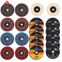 ◈❐❒ 3 Inch 75mm Flap Discs Sanding Discs Grinding Wheels Blades Wood Cutting For Angle Grinder Abrasive Tools