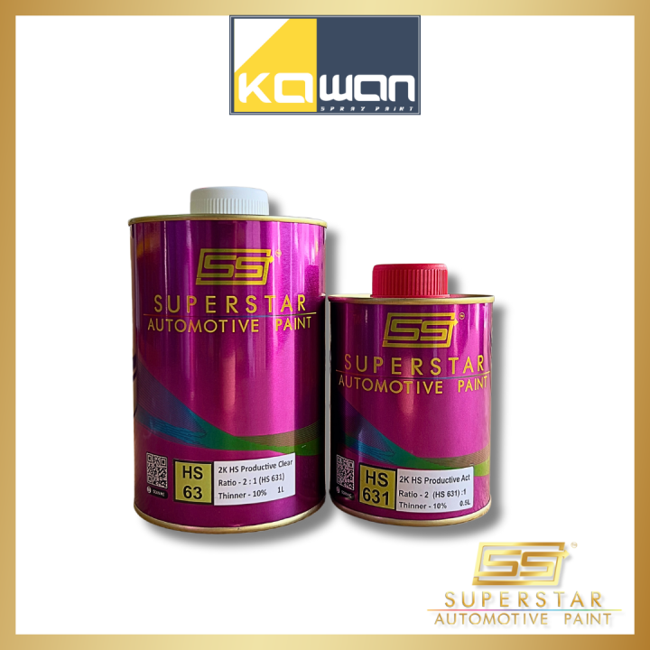 HS63 High Solid 2K Clearcoat SuperStar | Lazada