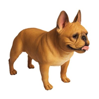 Method of solid super pitbull furnishing articles simulation animal model of children toy French bulldog dog male girl gifts