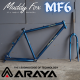 [ผ่อน 0%]เฟรมจักรยาน Araya Muddy Fox MF6 Frame set Blue 26