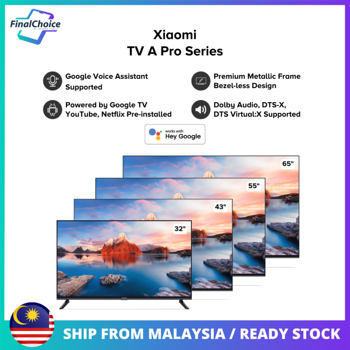 My Set Xiaomi Mi Tv A Pro Series K Uhd Hd