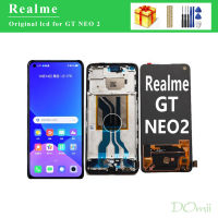 ต้นฉบับสำหรับ Realme GT NEO 2 Neo2 RMX3370 RMX2202 RMX3031จอแสดงผล LCD หน้าจอสัมผัสแผงกระจก Digitizer Assembly