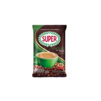 SUPER Espresso Instant Coffee 3in1 ซุปเปอร์กาแฟ เอสเปรสโซ่ 3 อิน 1 แบบ 50 ซอง ขนาด  20 กรัม X 50 ซอง