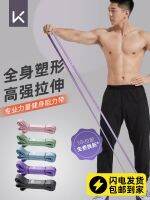 Decathlon OEM elastic band fitness male resistance band strength training pull-up auxiliary female stretch elastic rope