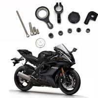 ✌▼ Gratis Ongkir สำหรับยามาฮ่า YZFR1 2002-2017 YZFR6 2006-2020ชุดขายึดติดตั้งกันกระแทกพวงมาลัยพาวเวอร์รถจักรยานยนต์ YZF R1 R6