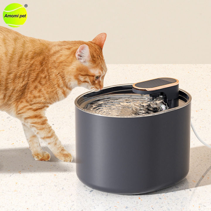 แมวน้ำน้ำพุกรองอัตโนมัติแมวตู้น้ำดื่ม3l-ความจุขนาดใหญ่แมวน้ำพุปั๊มอุปกรณ์แมว