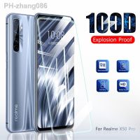 100D Tempered Glass For OPPO Realme 6 Pro X7 X2 7 Glass Screen Protector Realme 5 Pro X3 X50 XT X C15 C11 C3 6S 6I Protect Film