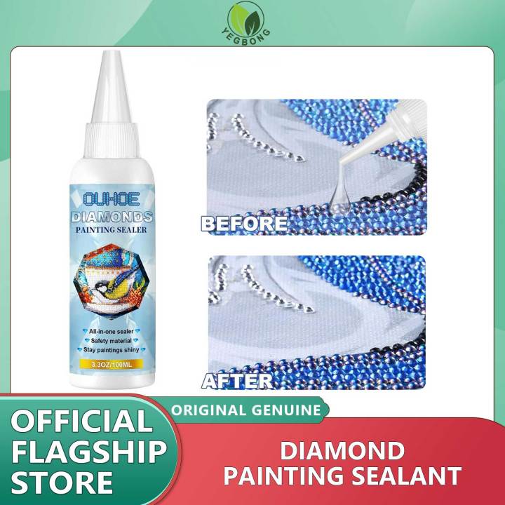 Diamond Painting Sealant Diamond Painting Oil Painting Protection Sticker  5D Diamond Painting Puzzle Sealant