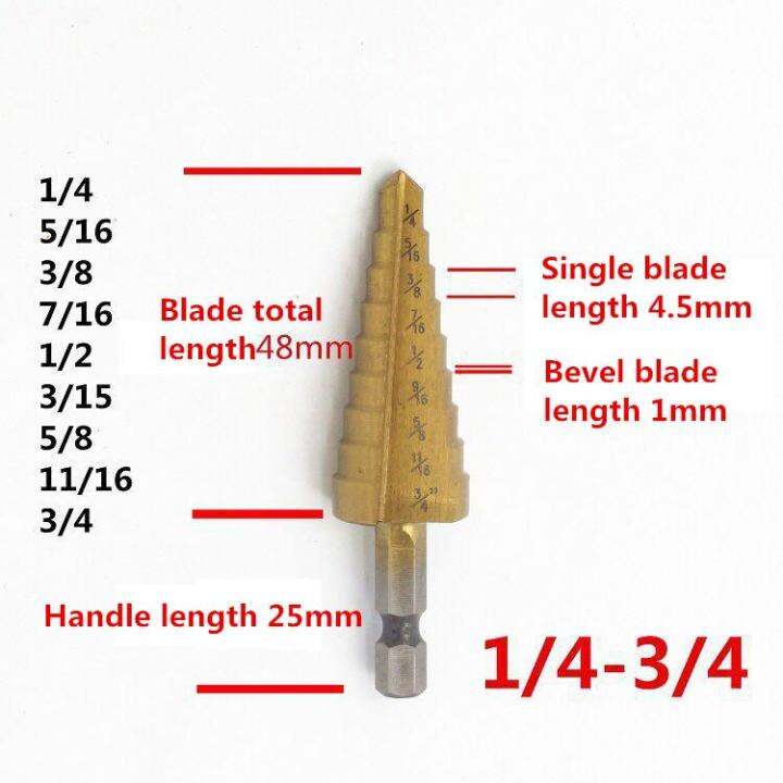 3-ชิ้นสว่านไขควง-hex-shank-เจาะรูไทเทเนียมขนาดใหญ่-ชุด-m2-เครื่องมือ