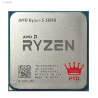 【hot】❐┇♕ Ryzen 5 3400G R5-3400G 3.7 GHz Quad-Core Eight-Thread 65W CPU Processor YD3400C5M4MFH Socket AM4