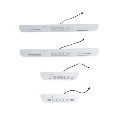 อะไหล่รถยนต์สำหรับ Geely Tugella Xingyue FY11 2019-2021นำแผ่นแสดงการต้อนรับรถยนต์ชายบันไดภายในรถยนต์ชิ้นส่วนอุปกรณ์เหยียบ87Tixgportz