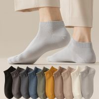 【YD】 Mens Socks Cotton Color Breathable Short