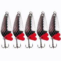 【hot】☃◆ 5pcs/lot Fishing 9g Hard Bait Spinner Atificial Wobbler Tackle Accessories