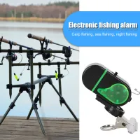 Fishing Rod Buzzer Double-Lamp Electric Fishing Alarm High Volume Fishing Finder Alarm Sensitive Accessories For Night Fishing