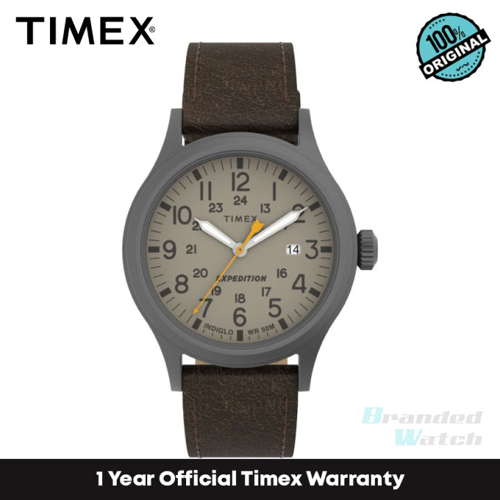 Official Warranty] Timex TW4B23100 Men's Expedition Scout 40mm Leather  Strap Watch (watch for men / jam tangan lelaki / timex watch for men / timex  watch / men watch) | Lazada