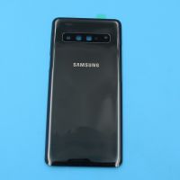 【✆New✆】 diyi45718 คุณภาพสูง Samsung Galaxy S10 5G Sm-G977b G977n G977u กระจกหลังฝาหลังเลนส์กล้องเปลี่ยนที่อยู่อาศัย