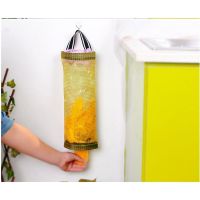 【traveler】 Home Grocery Bag Holder Wall Mount Plastic Bag Holder Dispenser Hanging Storage ถังขยะถุงขยะครัวขยะ Organizer