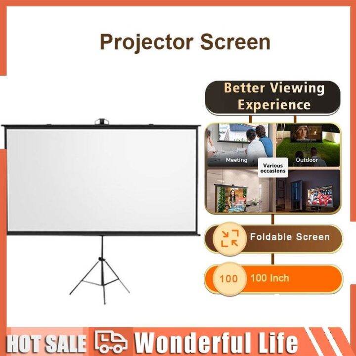 Ipower Projector Screen HD Projector Screen For Home Outdoor For Better
