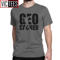 Geocacher Tshirt For Men Geocacher Cache Gps Sports Navigation Hiking Funny Pure Cotton T Shirt Printing