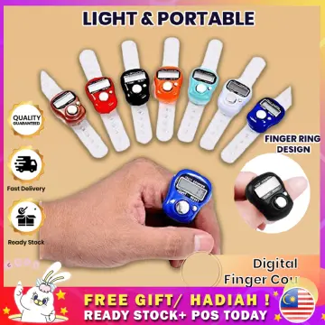 Digital Finger Tasbeeh Misbaha Counter for prayer Islamic Tasbih Muslim Eid  Gift