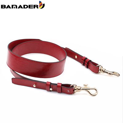 BAMADER Oil Wax Leather Adjustment Bag Strap Detachable O bag Handles Replacement Accessories Shoulder Strap Handbag Belts Strap