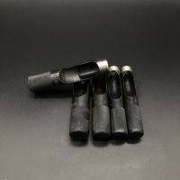 【CC】 Blackening Hollow Punch Manual Hole Puncher Punching round Leather Pin