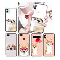 246NO Cartoon Dogs อ่อนนุ่ม Black ซิลิโคน ปก หรับ Samsung A01 A50S A31 M31 M21 A51 A10S A30S A11 A20 A50 A21S A21 M30 A71 A20S A70 M30S A30 A10 M51 เคสโทรศัพท์