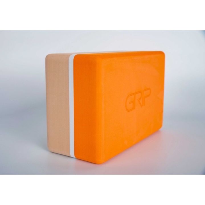 grip-yoga-block-2tones-ทูโทน-บล็อกโยคะ-บล๊อคโยคะ-บล็อคเนื้อแน่น-แย่างดี-ไม่ยวบ-grip-block-gb05-gb-06